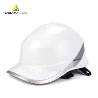 代尔塔安全帽 ABS工地安全帽 工程 建筑 电力 施工 监理安全帽 白色 102018 1顶