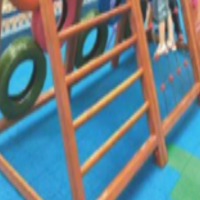 谷奇游乐 MZ001 幼儿园户外木质攀登架 3000*1500*2000mm