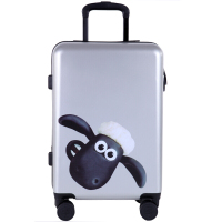 小羊肖恩 拉杆箱20英寸儿童行李箱 小学生拉杆箱登机箱万向轮旅行箱