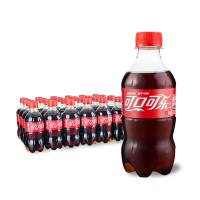 可口可乐( CocaCola )汽水 碳酸饮料 300ml*24瓶 整箱装