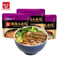 伊田面馆 米线 酸辣风味米粉米线 速食方便食品526g*3袋