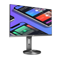 AOC 27英寸 4K高清 IPS广视角 微框 99% sRGB 商用办公节能 低蓝光不闪旋转升降PS4液晶显示器 U2790PQU