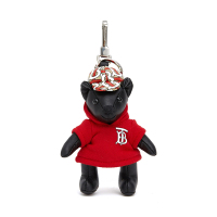 [20春夏新品]BURBERRY/博柏利 牛皮小熊钥匙扣 8023675