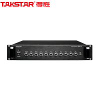 得胜(TAKSTAR)EBS-2C 前置放大器 舞台公共广播功放系统 十路输入通道