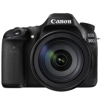 佳能(Canon) EOS 80D(50mm F1.8) 数码单反相机 单镜头套装 约2420万像素(XF)