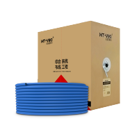 迈拓维矩超五类六类网线8芯纯无氧铜电脑监控网络宽带线室外工程布线足305米 6类工程网线 305米/箱 MT-R6