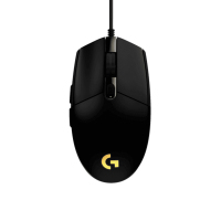 罗技(Logitech) G102第二代游戏鼠标 黑色+鼠标垫-CS(XF)