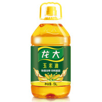 龙大 食用油 玉米油 5L装 非转基因玉米胚芽油 5L/桶 4桶/箱 物理压榨 特香纯正