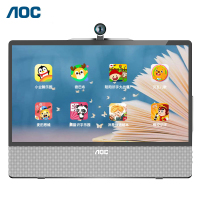 AOC智能教育平板21.5英寸教学一体机 10点电容触控广角视频摄像头 内置拾音麦克 IPS触摸显示屏显示器22T1E