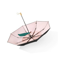 蕉下(bananaunder) 双层小黑伞-果趣系列三折伞（桃子）