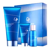 高夫(gf) 男士洗面奶锐智多效洁面乳120G 洗面奶25G 乳液15ML