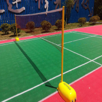 羽毛球网架/网柱移动便携式 羽毛球架子含网