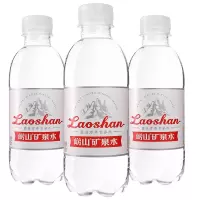 崂山矿泉水 饮用天然矿泉水 330ml*24瓶 整箱装