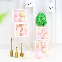 透明气球盒子 LOVE盒派对布置