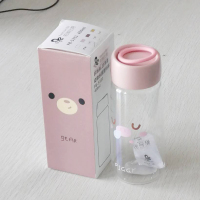 金力(JinLi) 动物乐园塑料杯400ml 单个装