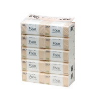 洁柔JR078-02Face天然无香120抽抽取式纸面巾(10包装)