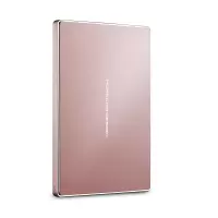 LACIE STFD2000406移动硬盘 2.5寸 2TB/Type-C 便捷式保时捷设计 高速金属感 玫瑰金