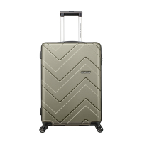 美旅四轮旋转拉杆箱香槟金58/21