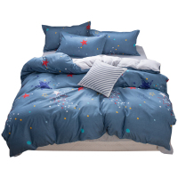 芦荟棉三件套 XTL145 床上用品套件 春秋磨毛被套 (套)