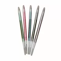 晨光 M&G BP-834 拔帽式蓝芯小小圆珠笔BP-834 0.5mm (红绿蓝黑紫色颜色随机)(包装数量 1支)