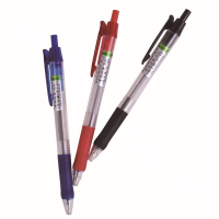 晨光 M&G BP-8109-黑色 按动式透明笔杆圆珠笔 BP-8109 0.5mm(黑色)(包装数量 1支)