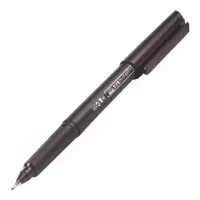 晨光 M&G MG-2180黑色 插盖式弹性纤维笔头会议笔 MG-2180 0.5mm (黑色)(包装数量 1支)