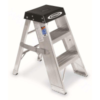 稳耐 WERNER SSA03CN 0.85米铝合金梯凳 承重170kg(包装数量 1架)