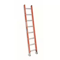 稳耐 WERNER D6208-1 2.4米玻璃钢绝缘直梯 承重136kg(包装数量 1架)