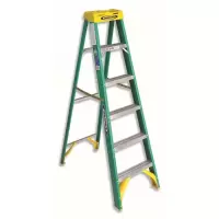 稳耐 WERNER 5906CN 1.8米玻璃钢单侧人字梯 承重102kg(包装数量 1架)
