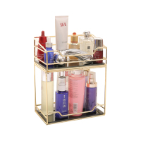 企购优品浴室卫生间化妆品收纳盒洗手台摆件护肤品置物架桌面梳妆台化妆盒