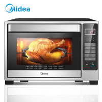 美的（Midea）T4-L326F 32升家用多功能电烤箱 专业烘焙 智能菜单 搪瓷内胆 双层隔热门
