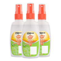 (Raid)雷达OFF欧护驱蚊液59ml*3瓶 芦荟香驱蚊水喷雾 防蚊花露水