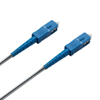 博扬(BOYANG)BY-Y6015S高速基战铠装光纤跳线室外防水防晒防鼠咬抗拉工程光纤线缆60米SC-LC单模单芯