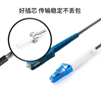 博扬(BOYANG)BY-Y20331S高速单模单芯基战铠装光纤跳线尾纤室外防水防晒防鼠咬抗拉20米FC-FC单模单