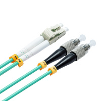 博扬(BOYANG)BY-W50212MM高速万兆光纤跳线尾纤OM350米ST-SC多模双工低烟无卤环保双芯光纤线