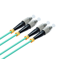 博扬(BOYANG)BY-W50332MM高速万兆光纤跳线尾纤OM350米FC-FC多模双工低烟无卤环保双芯光纤线