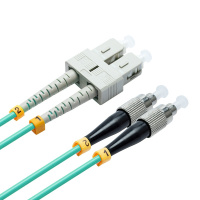 博扬（BOYANG）BY-W30312MM高速万兆光纤跳线尾纤OM330米FC-SC多模双工低烟无卤环保双芯光纤线