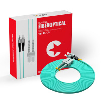 博扬(BOYANG)BY-W45312MM高速万兆光纤跳线尾纤OM345米FC-SC多模双工低烟无卤环保双芯光纤线