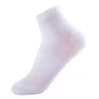 浪莎男士纯棉运动袜短筒