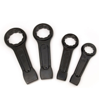 ABLEMEN 重型敲击扳手直柄单头梅花扳手24mm