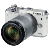 佳能(Canon) EOS M6白 （18-150mm） 数码微单 单镜头套装 约2420万像素（XF）