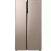 美的(Midea) 对开门冰箱 双变频无霜电冰箱655升 BCD-655WKPZM