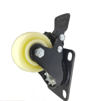 展源设备 尼龙万向刹车轮 2寸