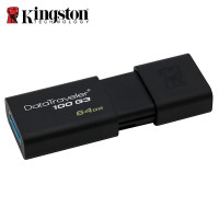 金士顿(KINGSTON)DT100 G3 64G优盘USB3.0 单个装