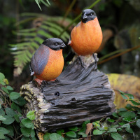 东龙浩宇庭院景观入户花园装饰户外仿真动物摆件影控发声小鸟阳台天台布置