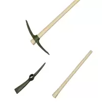 小海牛(xiaohainiu)道轨钢 锻打洋镐 钢镐 鹤嘴锄 钢锄头 农具建筑抗洪防汛 大号 单个价B2B商品