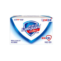 舒肤佳(Safeguard )香皂 纯白清香型香皂抑菌99% 沐浴洗手两用皂 男女士家庭抑菌型香皂 108g一块装