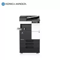 柯尼卡美能达(KONICA MINOLTA)bizhub 287 A3黑白 复合机 28页/分 打印复印扫描(含双面自动输稿器+双面单元+双纸盒+工作底柜)