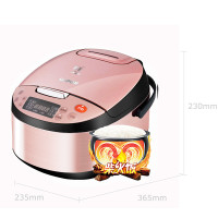 苏泊尔(SUPOR)电饭煲智能预约多功能球釜内胆电饭锅金属拉丝机身5升容量CFXB50FC33A-75