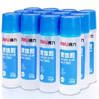 得力(deli) 7303 125ml 高粘度液体胶 通用胶水 12只装/盒